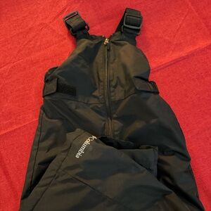 Columbia Black Kids Snow Bib